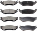 cci yu D966 D967 Front & Rear Ceramic Disc Pads Set - Quiet, Effective
