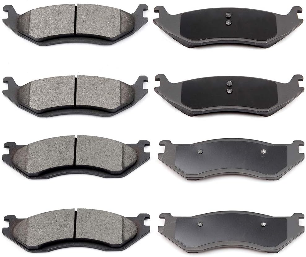Professional Ceramic Disc Pads Set for Dodge Durango & Ram 1500