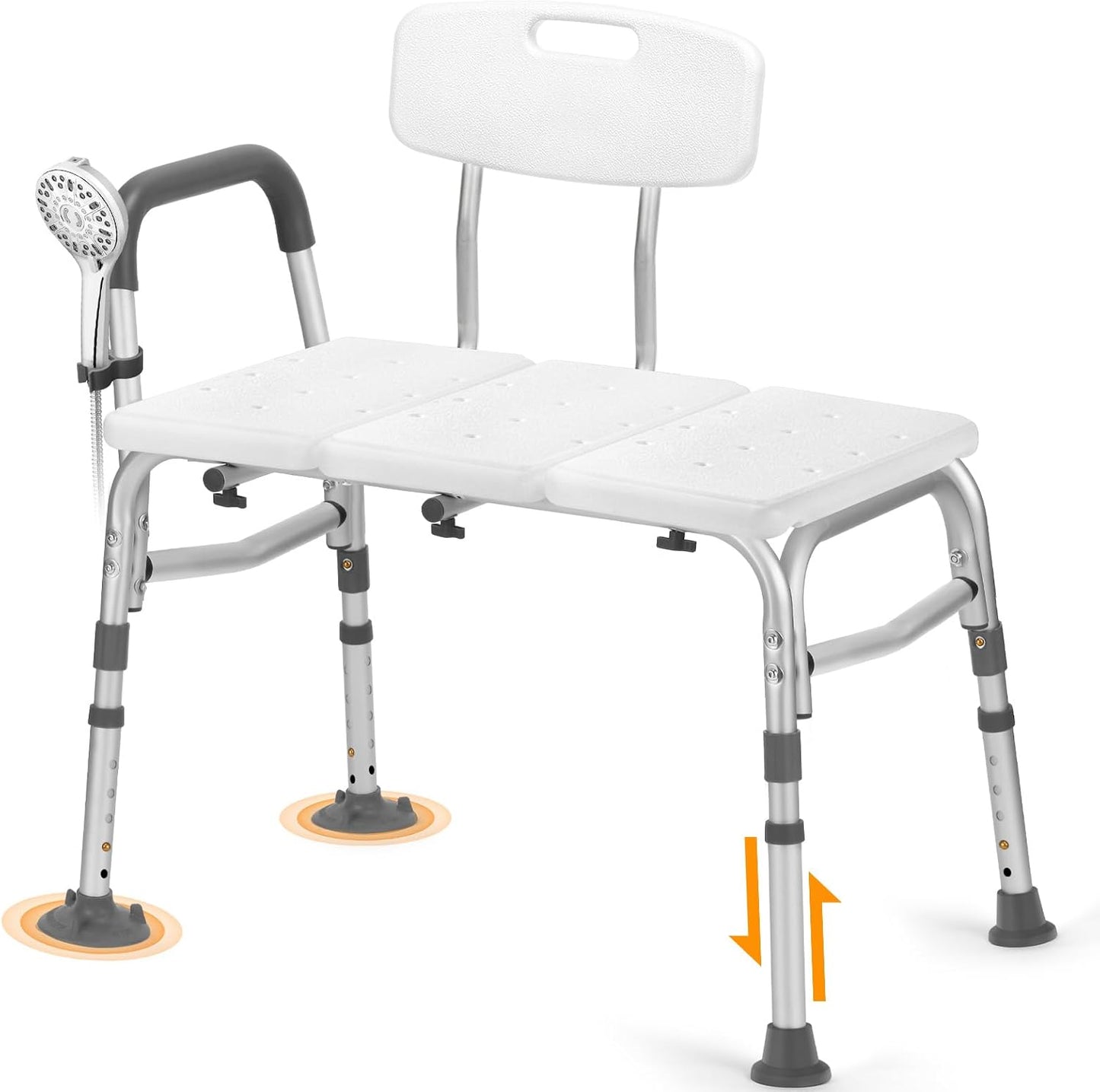 TABEKE Tub Transfer Bench for Safe and Comfortable Bathing