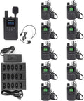 AGJ Wireless Tour Guide System - 1 Transmitter 10 Receivers