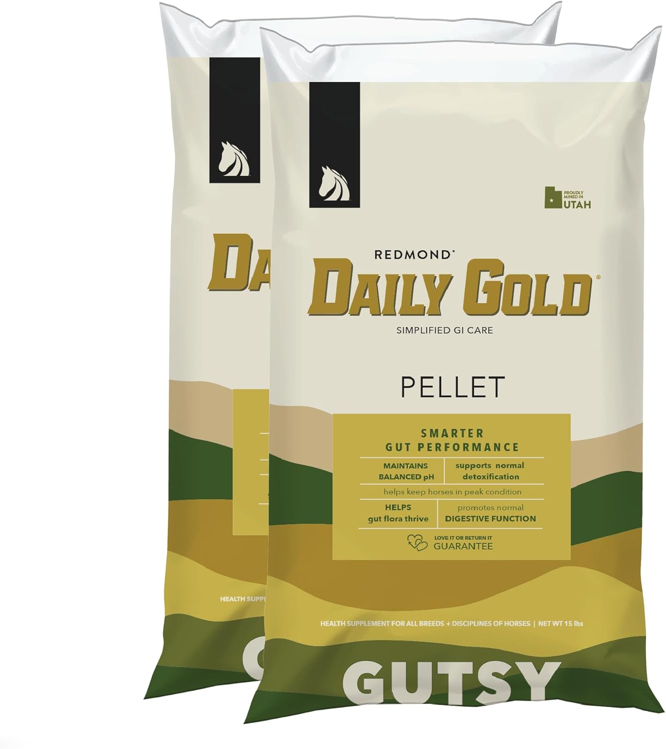 REDMOND Daily Gold Pellets for Stress Relief in Horses