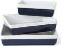 Martha Stewart 3-Piece Oven to Table Stoneware Bakeware Set - Durable