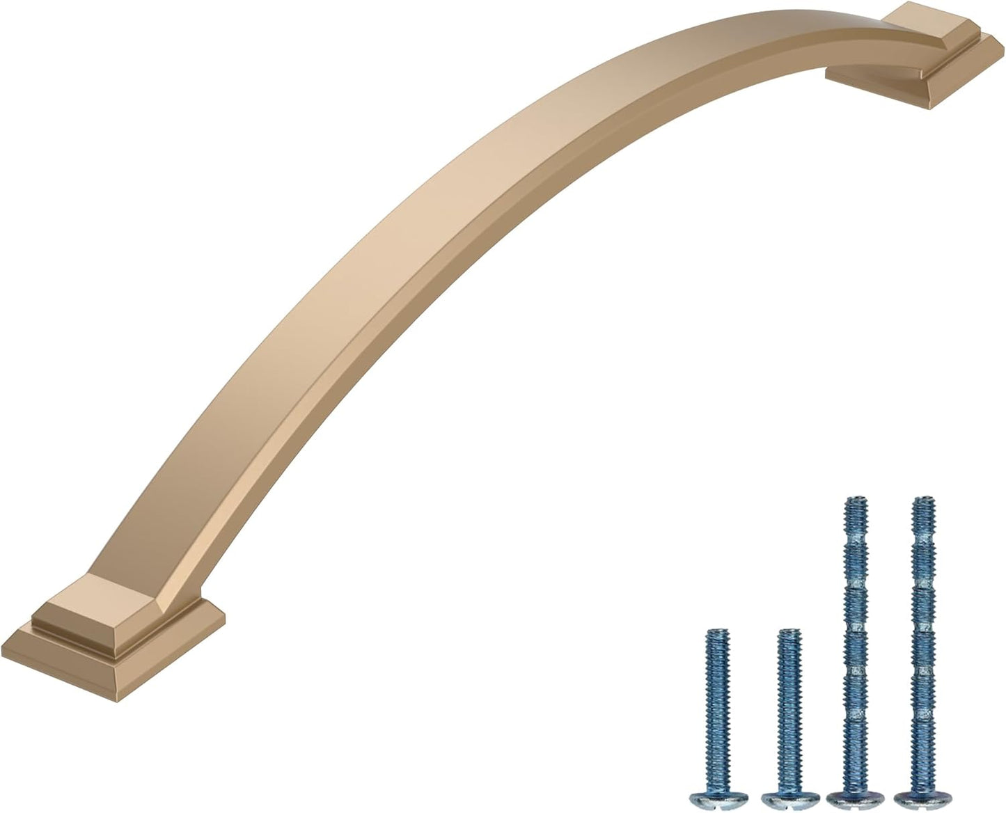 AOOTOCH 10 Pack Champagne Gold Cabinet Pulls for Kitchen Use