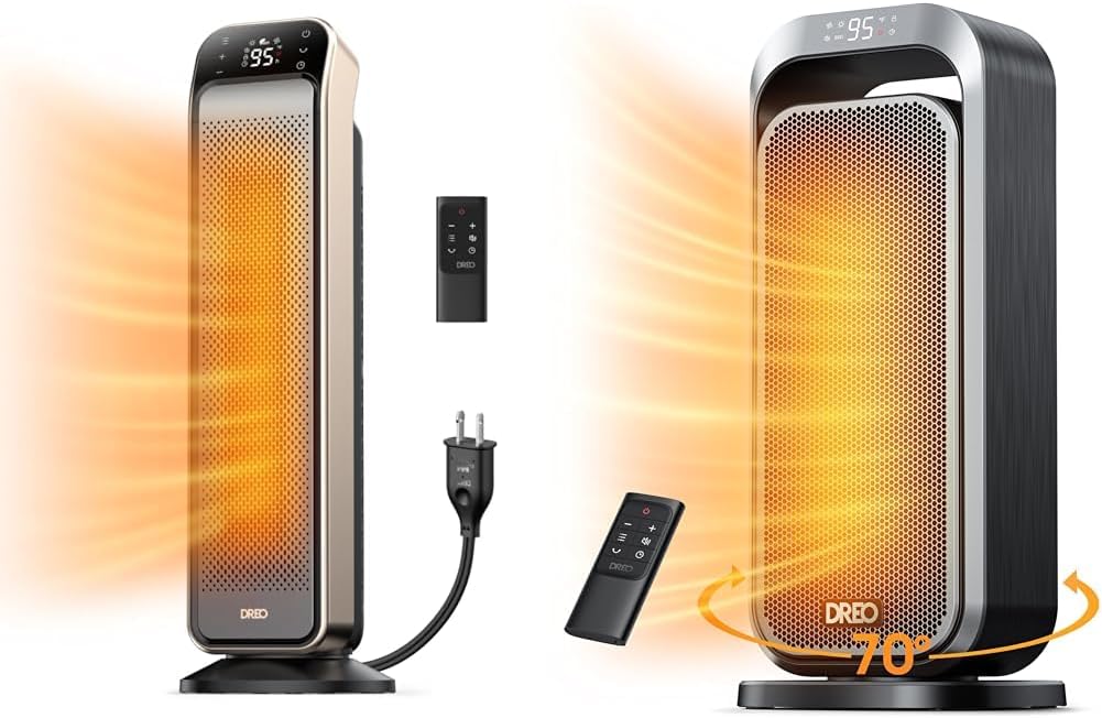 Dreo Compact Space Heater | Efficient Room Heating