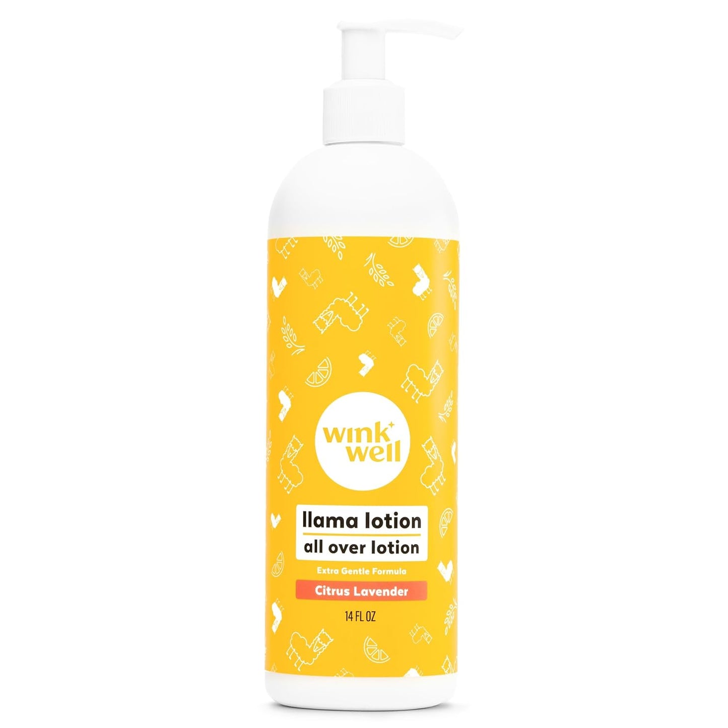 Gentle Llama Baby Lotion - Calms Dry Skin