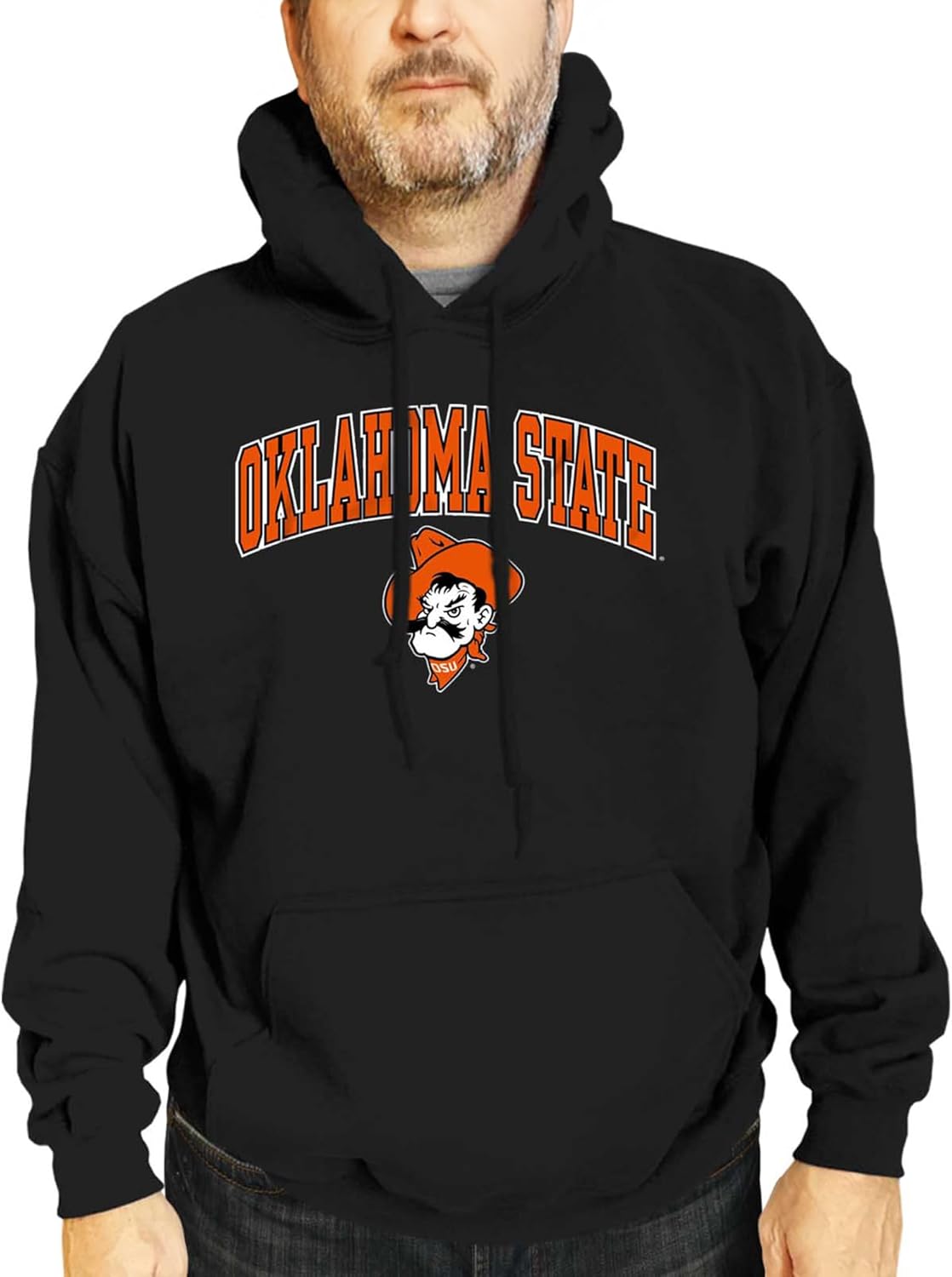 Campus Colors NCAA Unisex Hooded Sweatshirt for Game Day