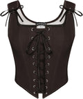 Scarlet Darkness Renaissance Corset Top for Women - Breathable