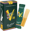 Vandoren SR702 Alto Sax V16 Reeds Strength 2 - Bright, Percussive Tone