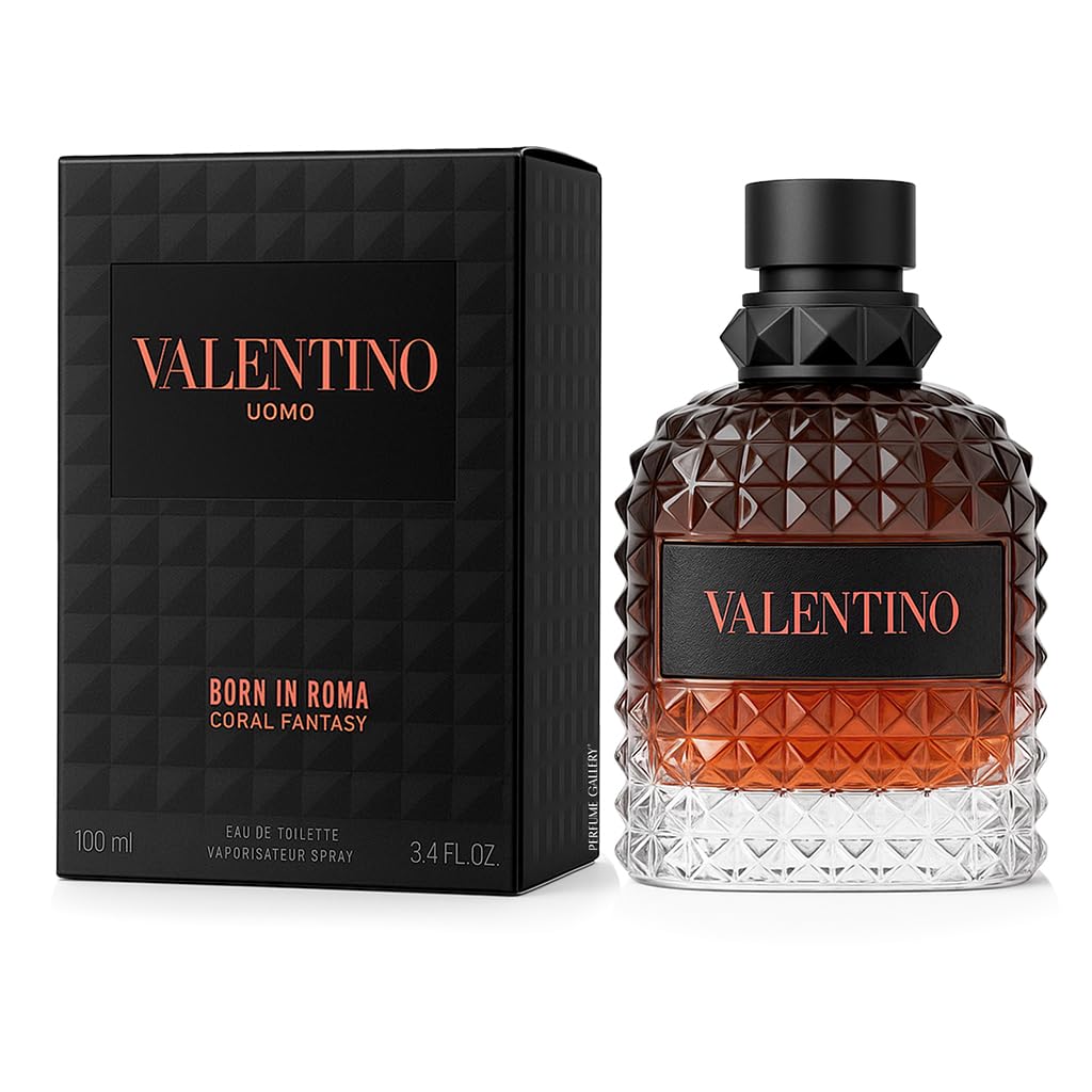 Uomo Born In Roma Coral Fantasy by Valentino for Men - EDT Spray