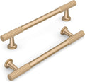 10 Pack 5 Inch Kitchen Cabinet Handles Champagne Bronze - Sleek Pulls