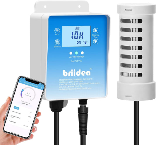 WiFi Salt Chlorine Generator for Swim Spas Up to 2,000 Gallons