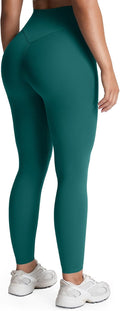High Waisted Workout Leggings for Women Tummy Control 26in
