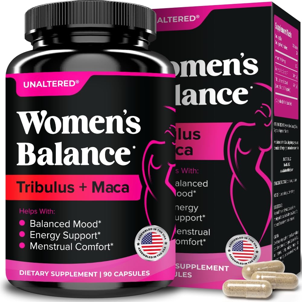 UNALTERED Hormone Balance & Mood Support for Women - 90 Vegan Capsules