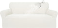 Easy-Going 100% Waterproof Couch Cover - Oversized Cream Sofa