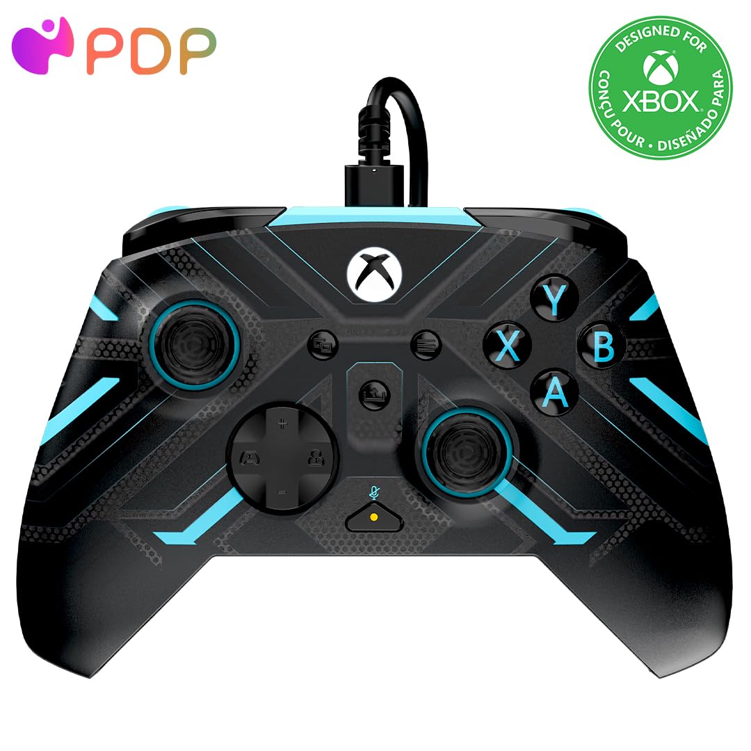 PDP Gaming REMATCH GLOW Wired Controller for Xbox Series X|S