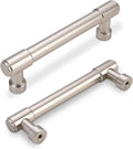 3-3/4 in Cabinet Handles Brushed Satin Nickel 10 Pack - Durable Pulls