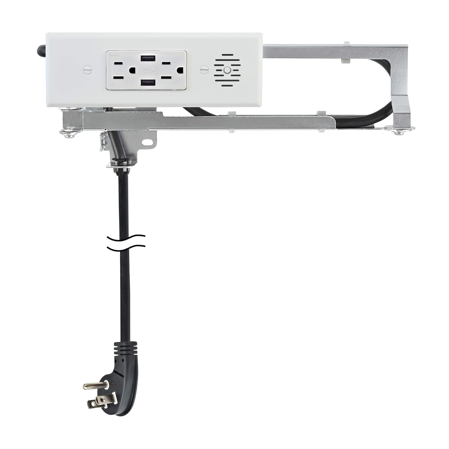 Docking Drawer Blade In-Drawer Outlet with USB and AC Ports