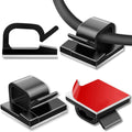 100 Pcs Cable Clips Adhesive Cable Organizer - Tidy Cables Fast