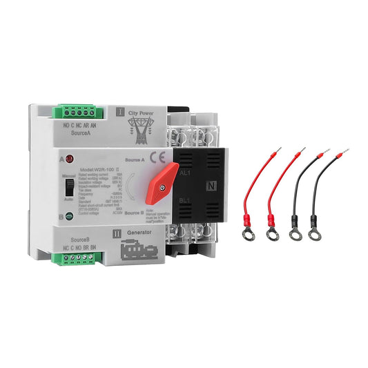 100Amp Automatic Transfer Switch for Reliable Power Supply
