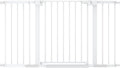 30 in Tall Baby Gate for Stairs and Doorways - White Auto-Close