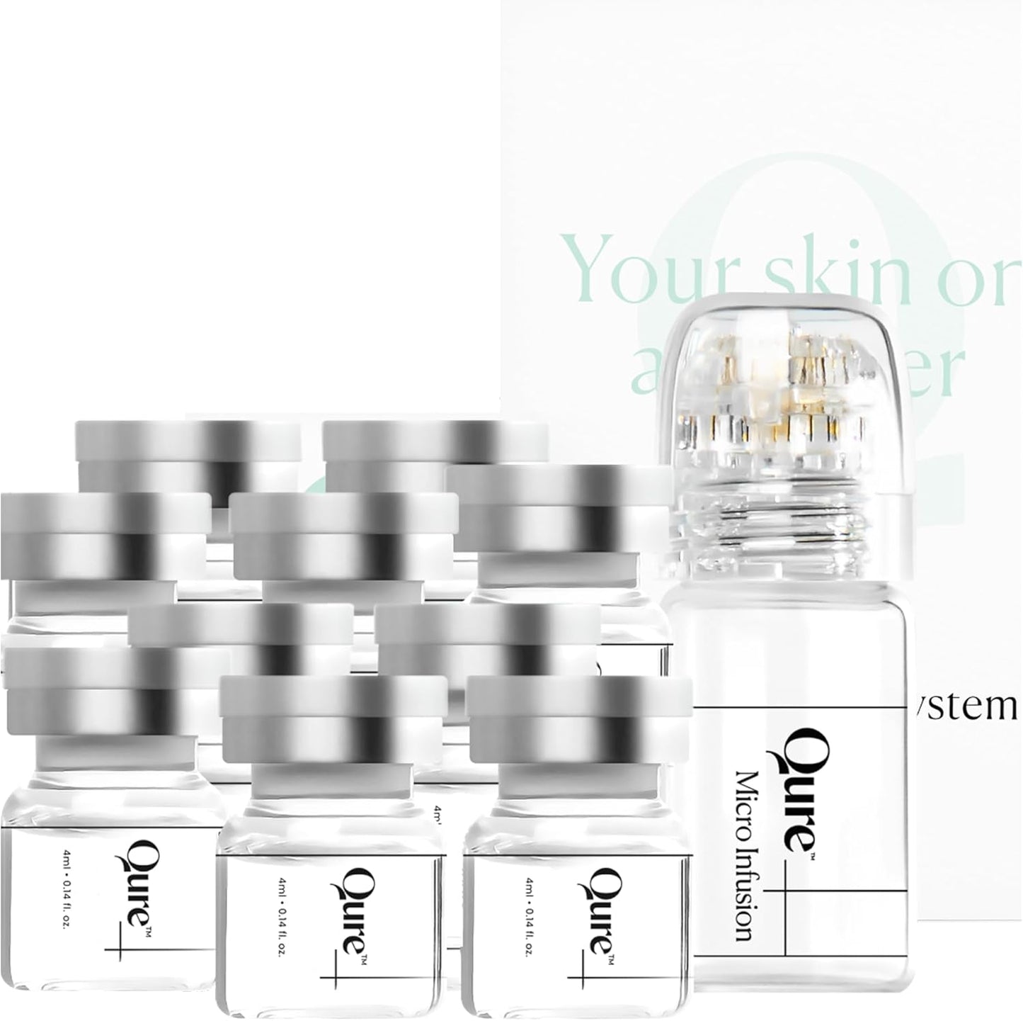 Qure Micro Infusion System for Face & Neck - Hydrating Serum