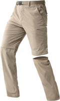 FREE SOLDIER Men's Convertible Hiking Pants - Nylon Spandex Quick Dry