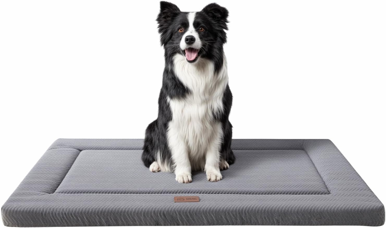 High Resilience Foam Dog Bed for Crate - Soft Plush Comfort
