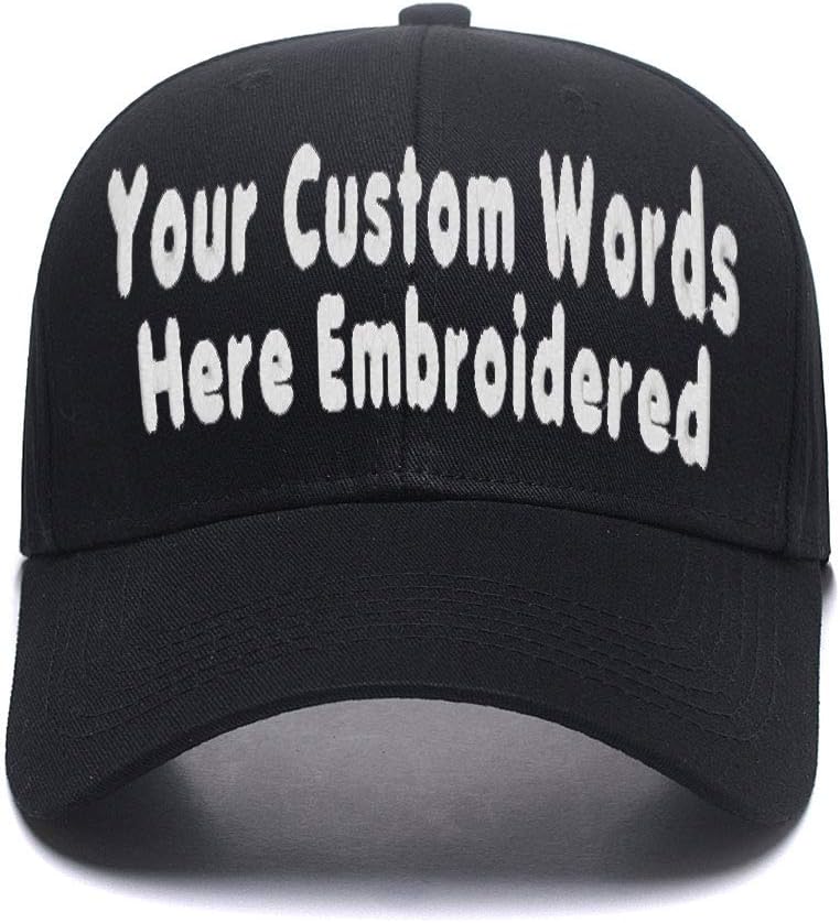 Personalized Embroidered Cowboy Cap - Add Your Text!
