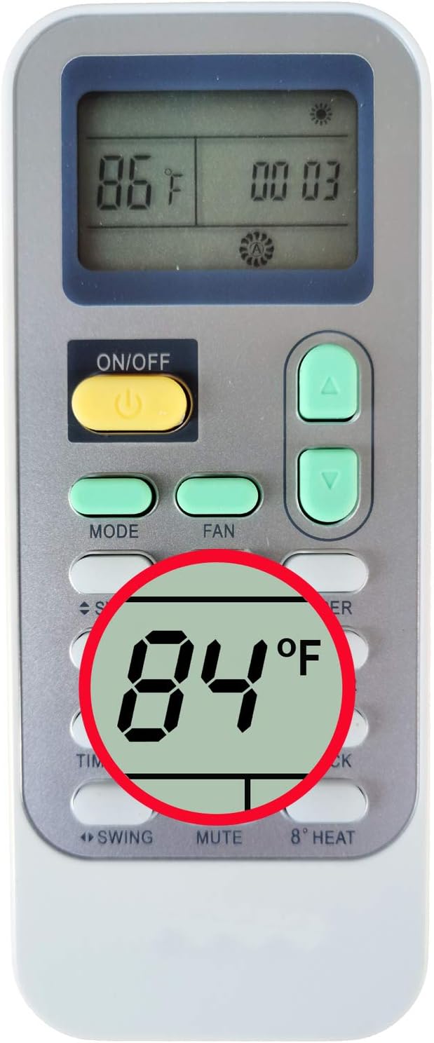CHOUBENBEN Hisense Air Conditioner Remote Control - Easy Replacement