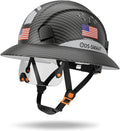 Full Brim Hard Hat with Visor for Men & Women - Lightweight Safety