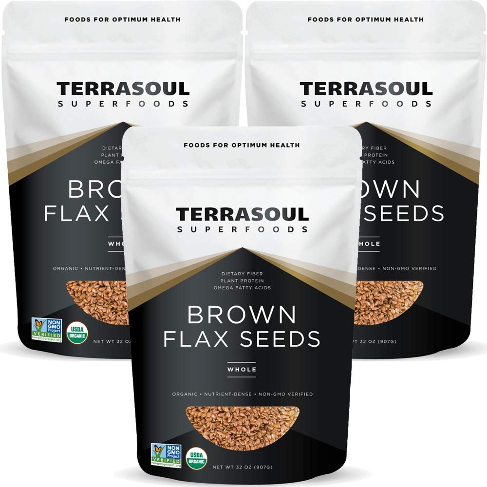 Organic Brown Flax Seeds for Nutrient-Rich Health Benefits
