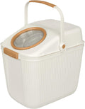 Pet Food and Bird Seed Storage - 25 lb Airtight Eco-Friendly Container