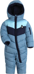 Volcom Boy Baby Snowsuit - Soft Fleece Lined Insulated Infant Suit