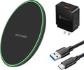 Wireless Charger for Samsung Galaxy S24/S23/S22/S21 Series - 15W Pad