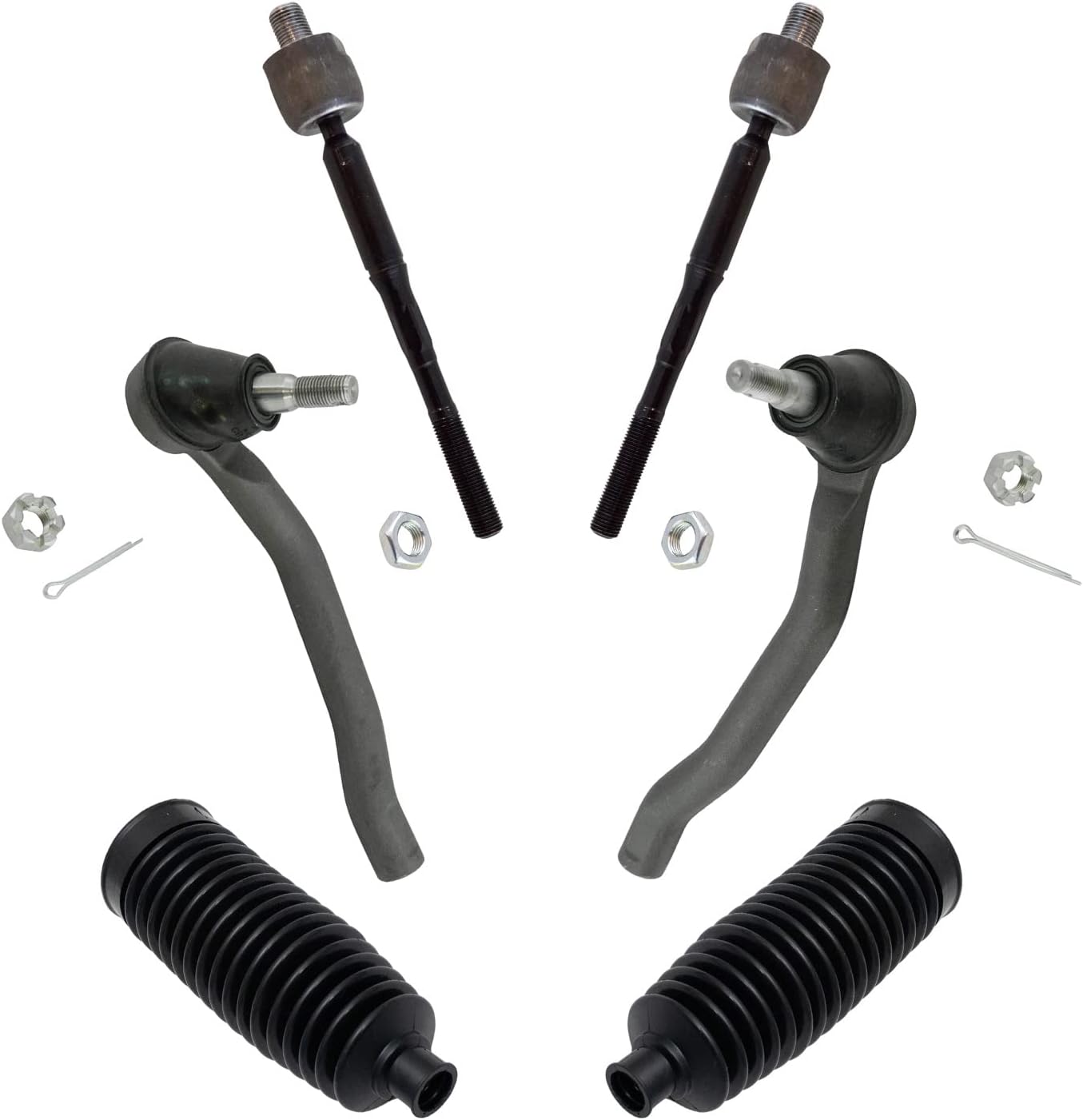 TRQ Front Steering Kit for Nissan Altima and Maxima Vehicles