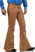 70s Disco Pants for Men Bell Bottom Jeans - Retro Flare Fit