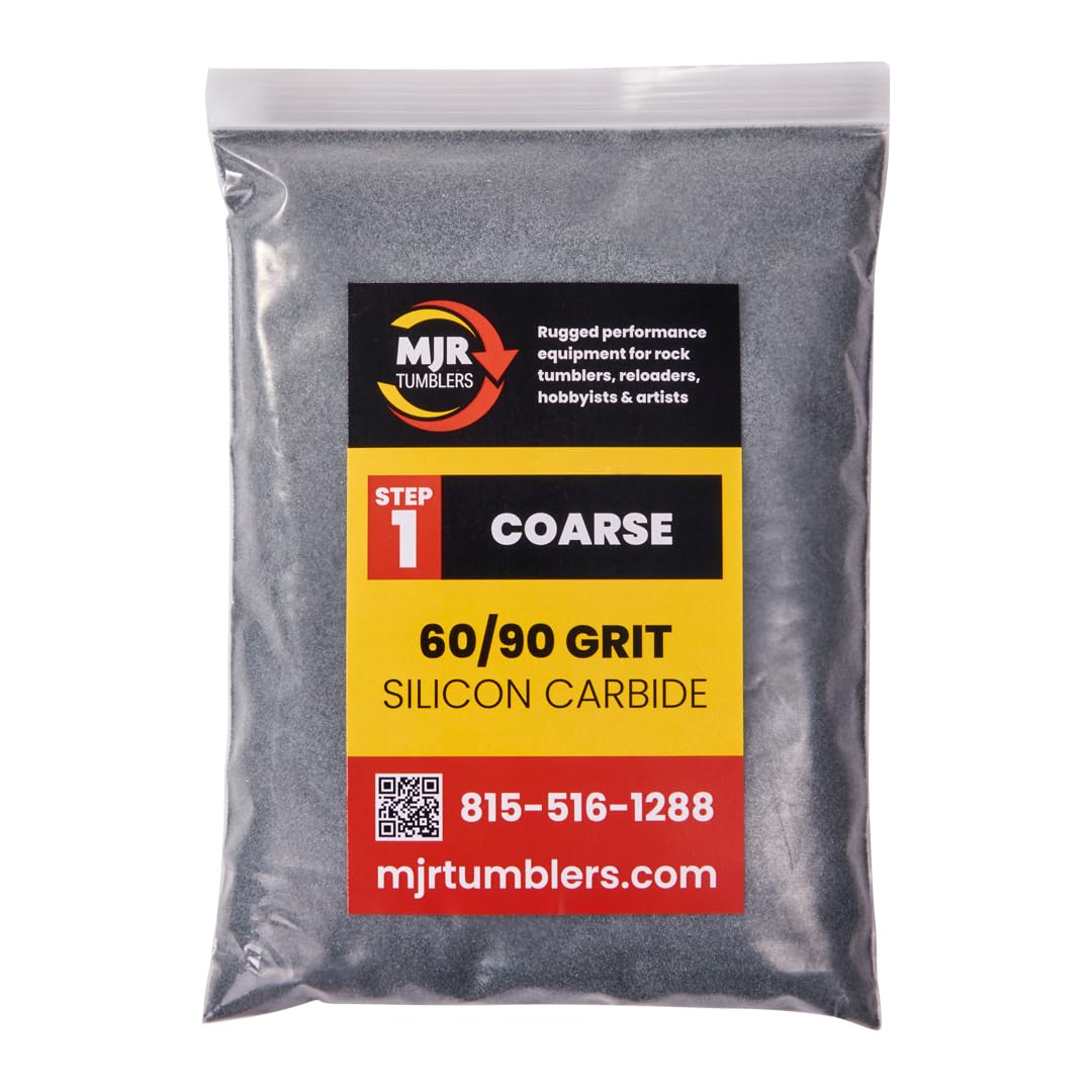 20lb Premium 60/90 Coarse Silicon Carbide Rock Polishing Grit