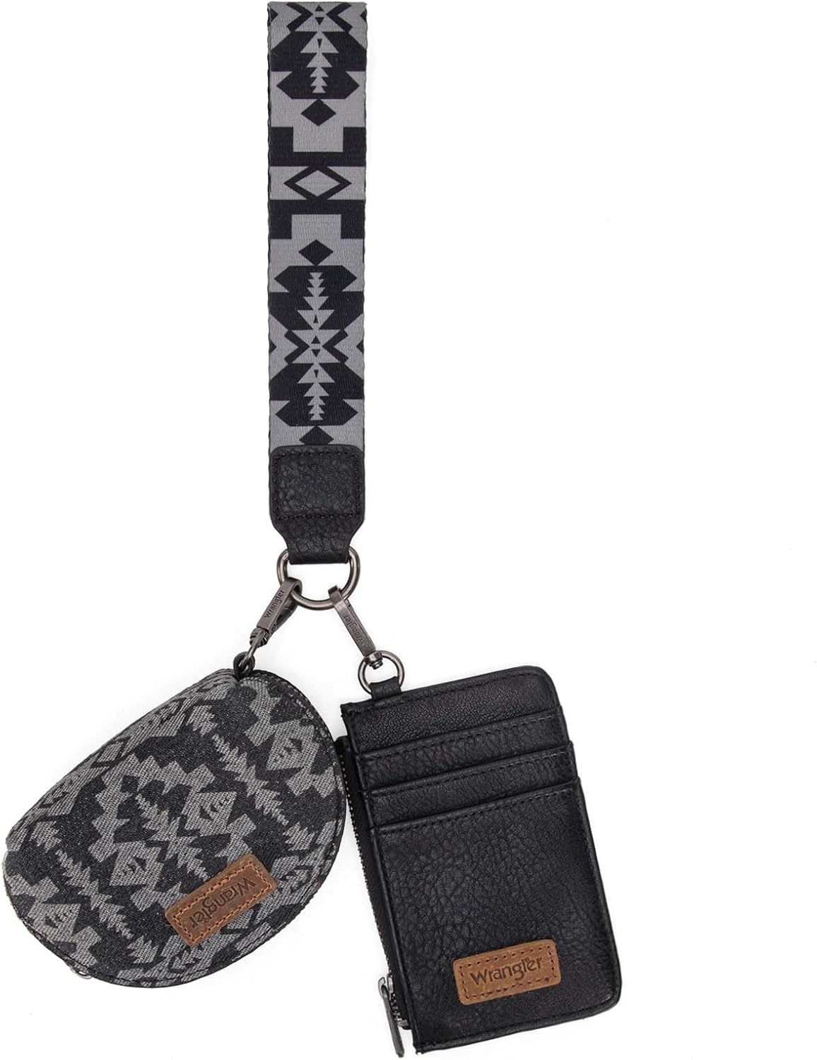 Wrangler Aztec Keychain Wristlet Wallets for Women Stylish Design
