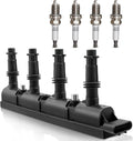 UF669 Ignition Coil & 1675 Double Iridium Spark Plug Compatible