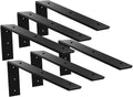 WINKER Countertop Support Bracket 6 Pack 16in L Brackets - Heavy Duty