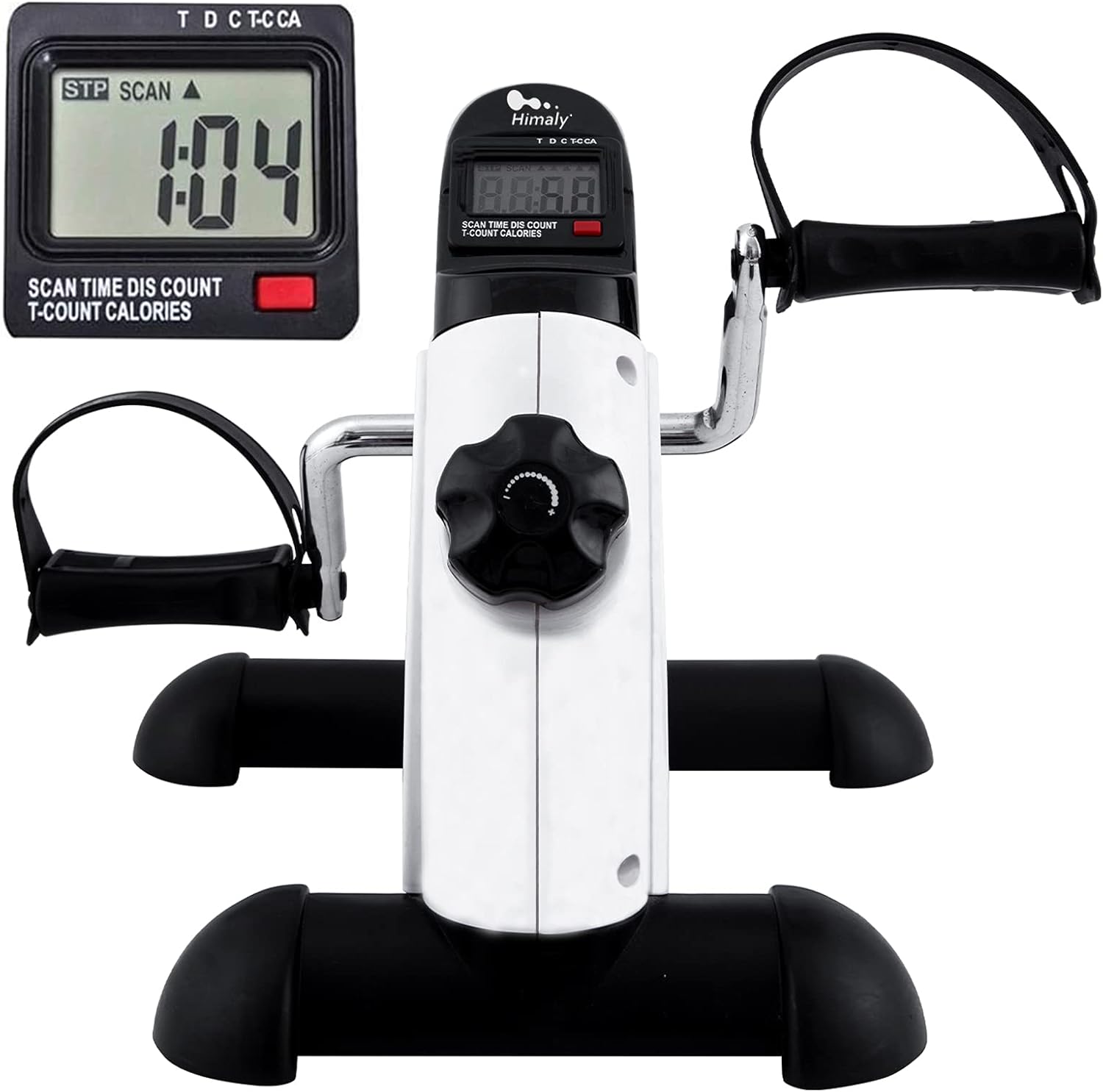Mini Exercise Bike for Home Use - Portable Pedal Exerciser