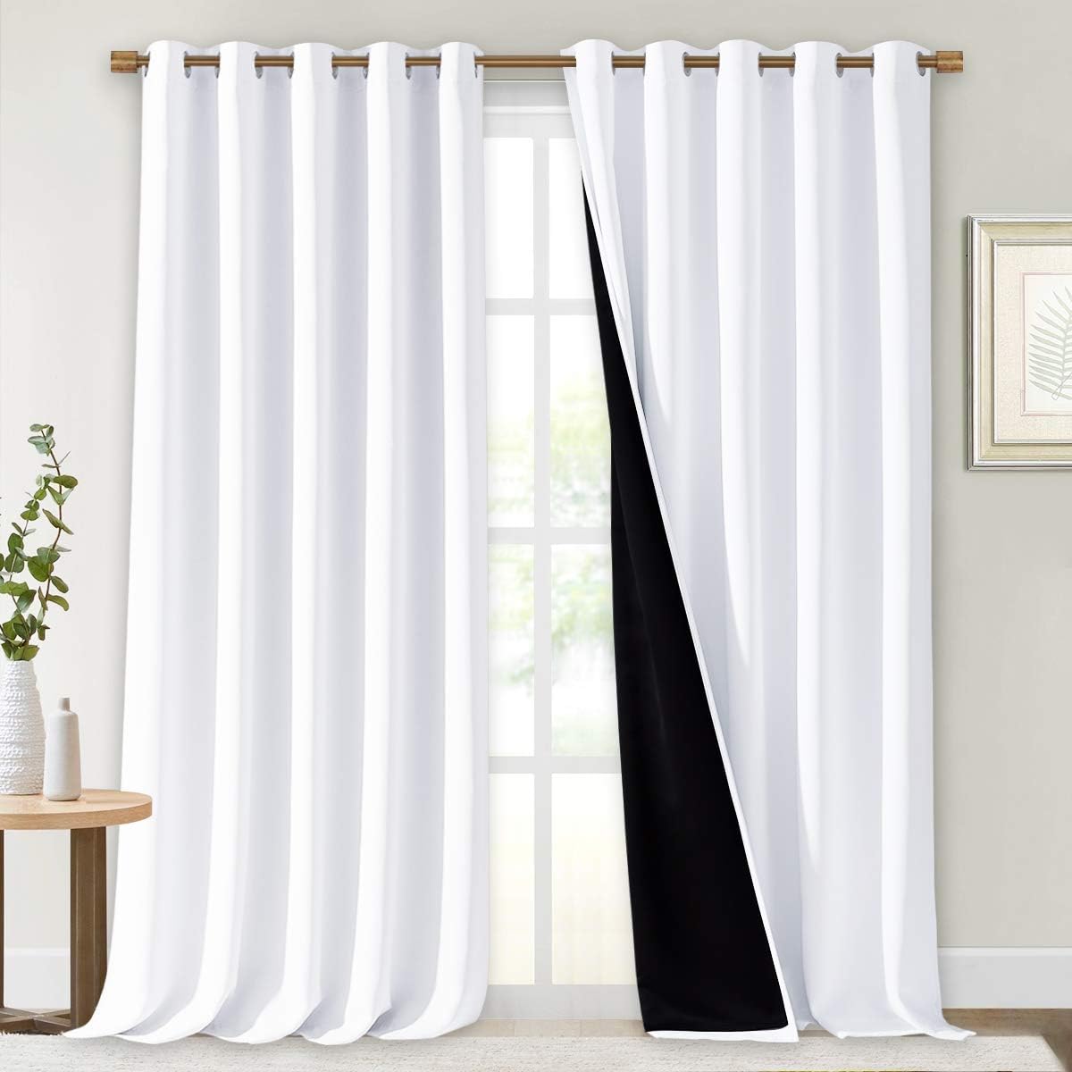 NICETOWN Blackout Curtains for Total Darkness and Privacy