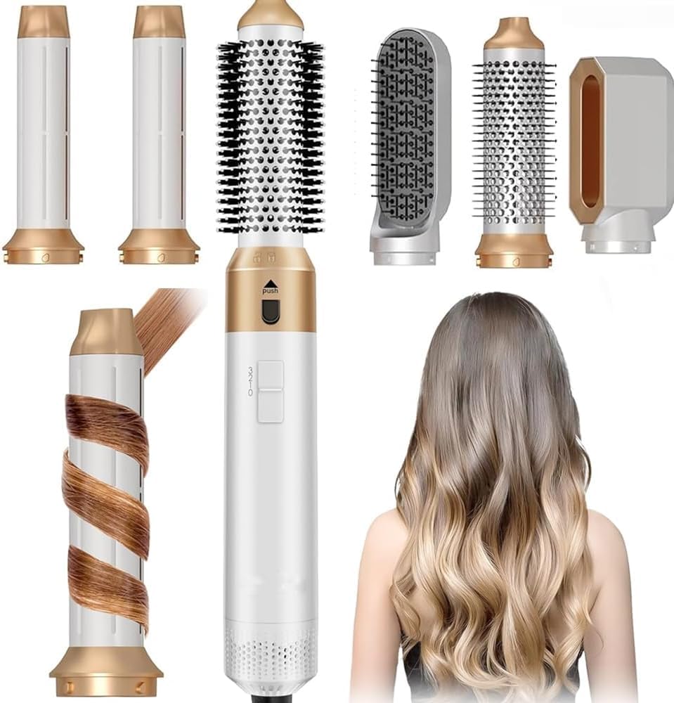 5-in-1 High-Speed Ionic Hair Styler - Fast Salon Results