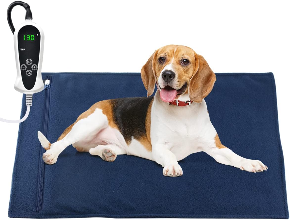 RIOGOO Pet Heating Pad for Dogs and Cats - X-Large Comfort
