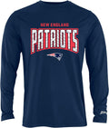 Zubaz NFL Men's Long Sleeve Team Graphic T-Shirt (Style ZMRT)