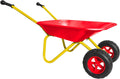 3T GROUP Red Toddler Wheelbarrow for Kids - Stable All-Season Toy