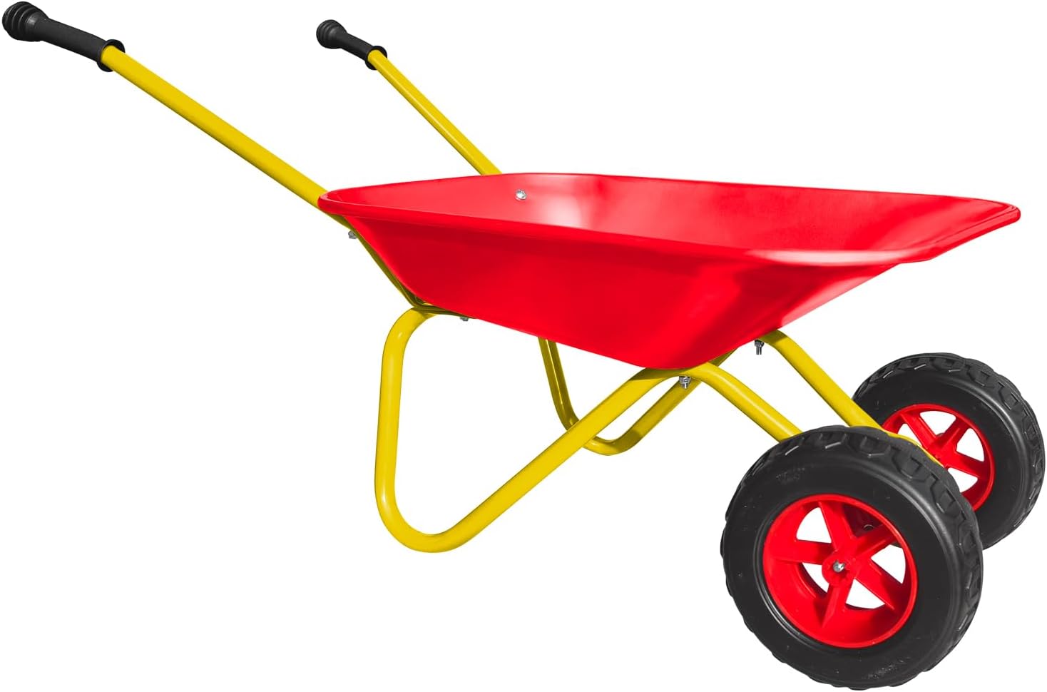 3T GROUP Red Toddler Wheelbarrow for Kids - Durable and Fun