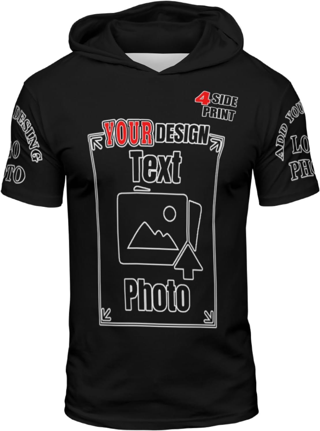 Personalized Men's Custom Hoodies