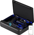 Gun Safe Biometric Handgun Safe with Fingerprint, Keypad & APP - Fast