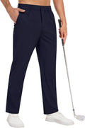 Mens Stretch Golf Pants for Men - Lightweight Elastic Drawstring Fit